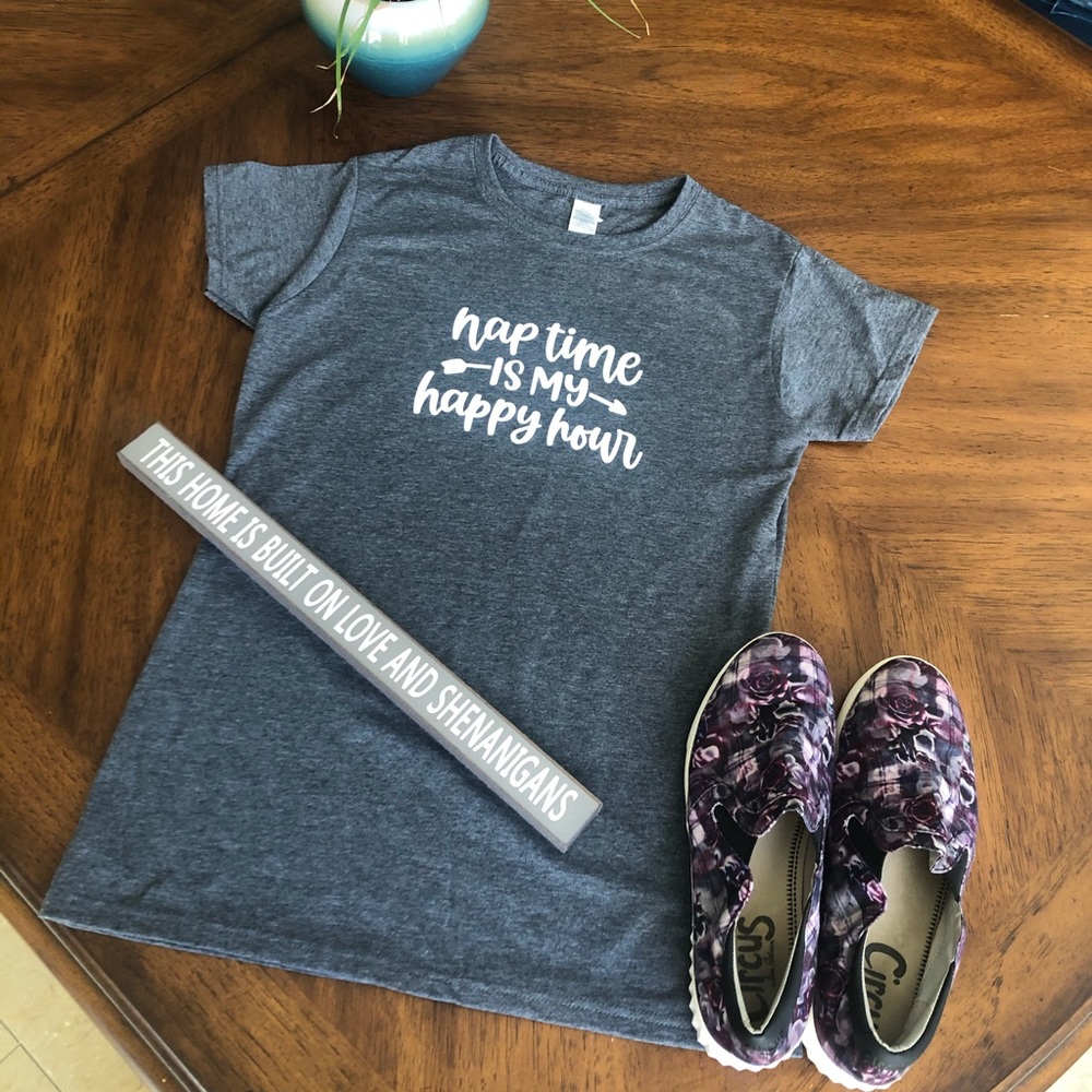 Nap Time Is My Happy Hour Tee